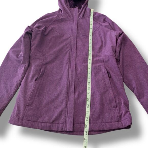 Kirkland Signature Water-Repellent Soft Shell Jacket Fuchsia Women’s Size M - Picture 4 of 11